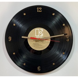Record Clock - Doors. Handmade 12" wall clock created with any of their vintage records.