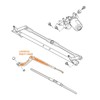 Range Rover LR0 38122, Windshield Wiper Arm