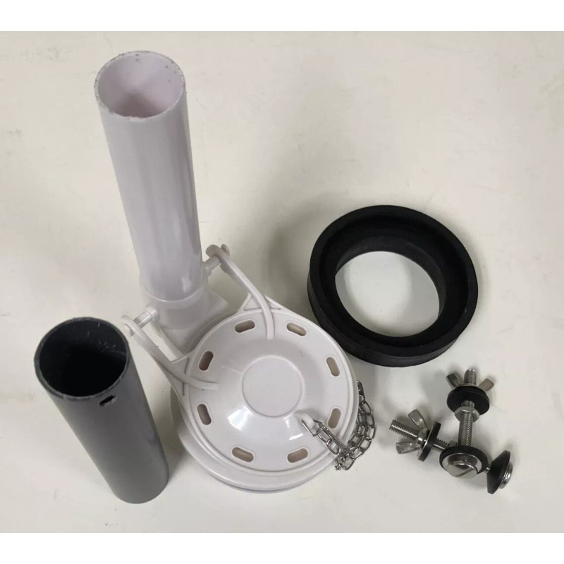 NUFLUSH 3 inch Toto THU129P-2A Flush Valve Replacement with Overflow