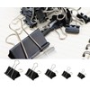 Binder Clips Assorted Sizes - Office Supplies - Bulldog Clips,