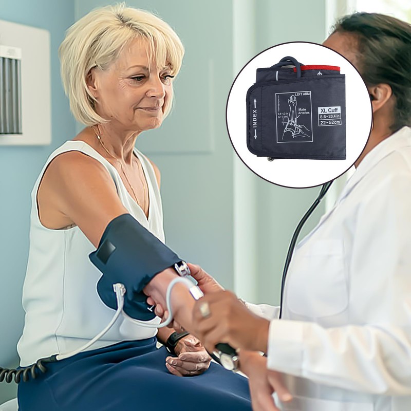 Extra Large Blood Pressure Cuff, 22-52CM Compatible with Omron and