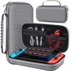 EZONEDEAL Switch Case Compatible with Switch, Switch Carrying Case with