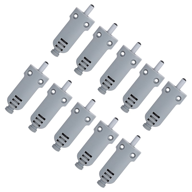 10Pcs Cabinet Door Buffer Heavy‑Duty Adjustable Damping Bumper Reinforced Silencer
