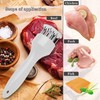 Meat Hammer, Stainless Steel Meat Tenderizer Needle Tool, for Steak,