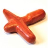 Massager Cross smooth hardwood for trigger point massage, hardwood, for