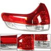 ANTUKO Outer Rear Left Tail Light Assembly Replacement for 2011-2014