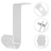 DOITOOL 2pcs Curtain Rod Top Mount Adjustable Curtain Rod Curtain