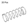 sourcing map Compression Spring, 304 Stainless Steel Compression Springs, Silver