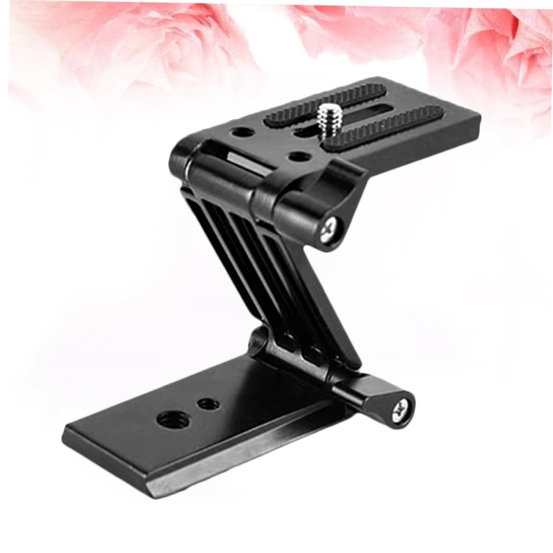 KONTONTY Z Shape Tripod Head Mounting Bracket for DSLR Cameras