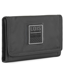 Lois - Wallet Boys Teenagers - Wallet Boys Teenagers with Youth Style - Wallet Men Wallet Boys Teenagers RFID Protection, black, casual