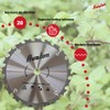 Avalon - 20 Tooth Anti Kickback Disc for Brush Cutter,