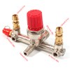 Air Compressor Pressure Switch, Double Outlet Pipe, Alloy Air Compressor