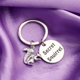 SEIRAA KeychainJewelry Animal Gift Friendship Keychain Keychain Gift For BFF (Keychain)