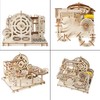 3D Wooden Marble Electric Cranked Model Mechanical Puzzles Kits Roller