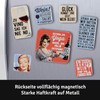 LANOLU Wine Fridge Magnets Set, Funny Magnets with Sayings, Set