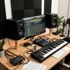 OKOstand Desktop Speaker Stands Made of Pure Solid Wood, Natural