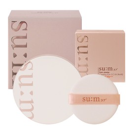 Breath 37 degrees Sum37 Sun Away Cooling Sun CC EX 15gX2ea (main product + refill) / sun cushion / 숨37 선 어웨이 쿨링 선 씨씨 이엑스 15gX2ea (본품+리필) /선쿠션