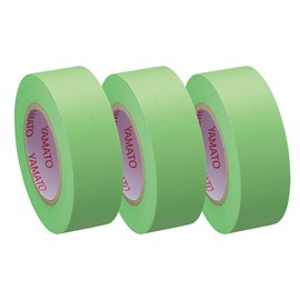 Yamato RK-15H-LI Sticky Notes Noteck Roll Tape Refill, 3 Rolls, Lime, 0.6"(15mm) x 32.8ft (10m)