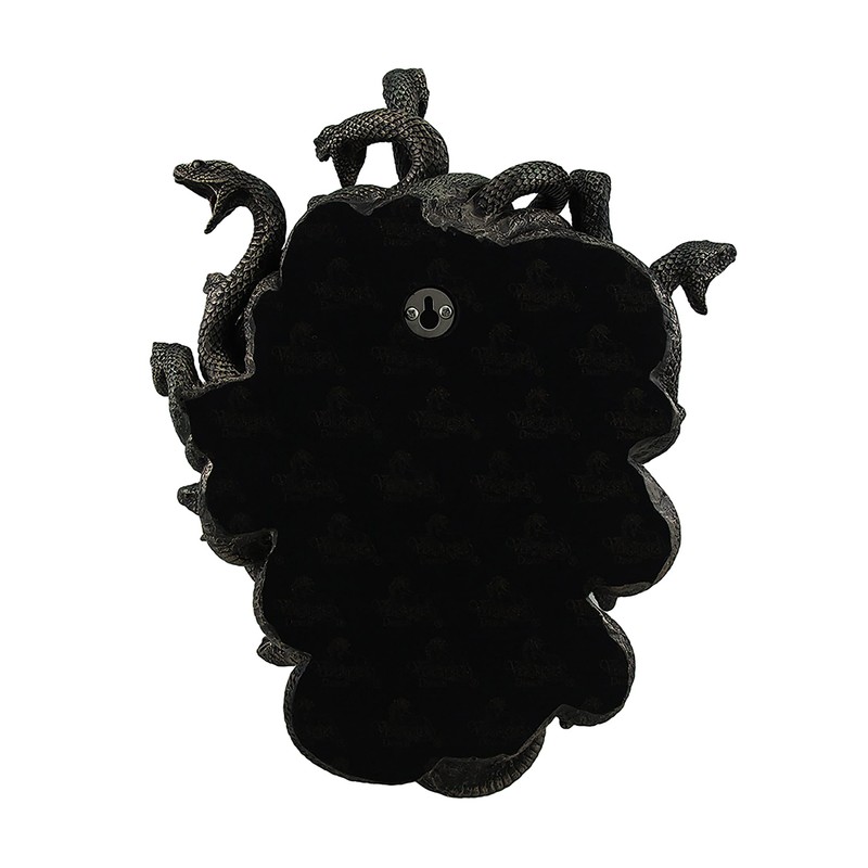 JFSM INC. Bronze Finish Head of Medusa The Greek Gorgon