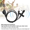 IP54 Waterproof Air Acoustic Sound Tube Headphones for ICOM ICM33