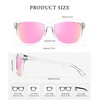 KALIYADI Polarized-Sunglasses Women Men-Sunglasses Trendy: Retro Sun Glasses with UV