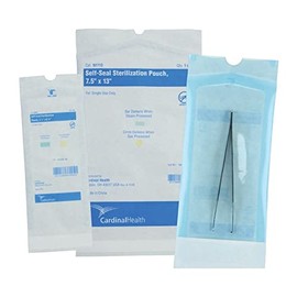 Cardinal Health 92510 Paper Self-Seal Pouches, 5-1/2 x 10"