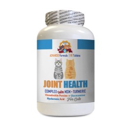 Pets Health Solution Turmeric mix - JOINT SUPPLEMENT FOR CATS - Cat health 1 Bottle 60Tablets