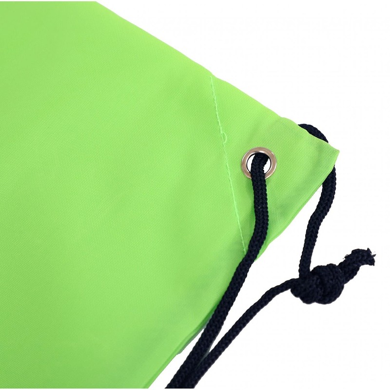 Oypla Oxford Cloth Sports School PE Lime Green Laundry Drawstring