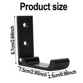 Shengxi Foldable Wall Coat Hooks, 4 Pieces, Black Folding Hooks with Screws, Robust Coat Hooks, Bags, Hooks, Towels, Hooks, Coat Hooks for Door, Bathroom