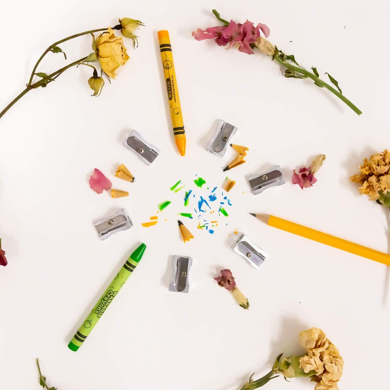 BAZIC Single Hole Metal Pencil Sharpener (6/Pack)