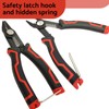 BACSHBY 3-in-1 Side Cutters, Wire Strippers, Cutting Pliers, Multifunctional Precision