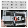 BAKESHU 34 in 1 Stubby Ratchet Screwdriver Set, Short Screwdriver,