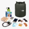 MUNEFE Outdoor Foldable Waterproof Barrel Dry Bag, Outdoor Floating Dry