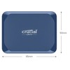 Crucial X10 - SSD - Encrypted - 1 TB -