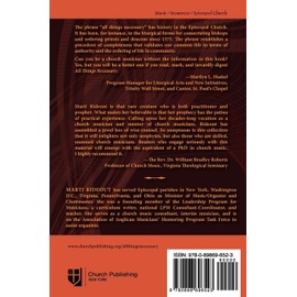 All Things Necessary: A Practical Guide for Episcopal Church Musicians