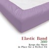 Rohi® King Size Fitted Sheet with Two Pillowcases – 25cm