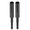 sourcing map 2pcs Nut Driver Drill Bit 9mm Metric Deep