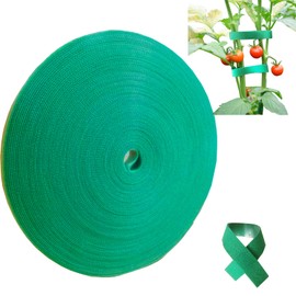 Plant Tape for Supporting Plants - 1/2" x 66ft Reusable Soft Garden Tie