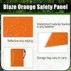 Blaze Orange Safety Panel, 4Pcs Magnetic Hunting Safety Panels for