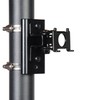 VideoSecu Pole Mount Clamp Bracket for CCTV Security Cameras, Adjustable