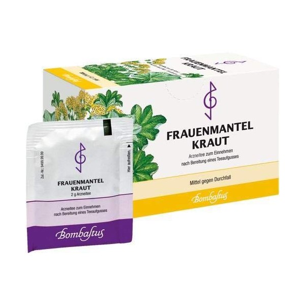 Frauenmantel Herb Tea Filter Bag 20 x 2 g