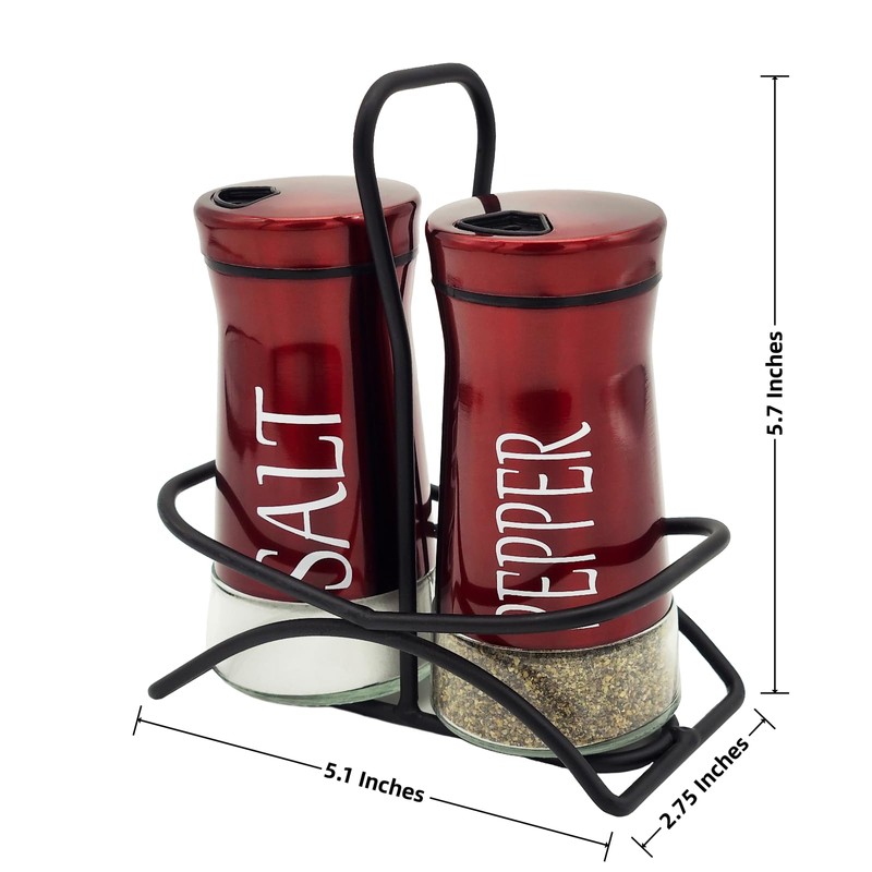 Pack of 2 Salt and Pepper Shaker Salt and Pepper