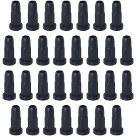 FMHXG 30PCS Universal Wheel Nylon Chair Rubber Sleeve 8x38 Plastic Wheel Circlip Leg Sleeve Computer Table Swivel Chair Wooden Leg Wheel Nylon Cap Black