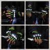 Rechargeable 4 LED Flashlight Cycling Gloves Hands Free Led Flashlight