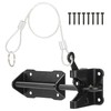 SANKINS Heavy Duty Automatic Gate Latch for Wooden Fence with