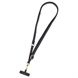 GRAMAS COLORS Porte 2-Way Strap Smartphone Strap, Black
