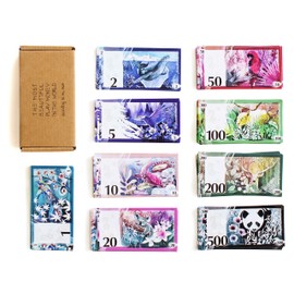 Lorikeet Creations The Most Beautiful Play Money in The World (According to My Mum) Watercolour Illustrated Pretend Money