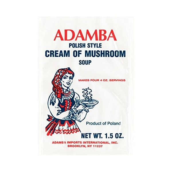 Adamba Polish Style Cream of Mushroom Soup Mix 3-Pack