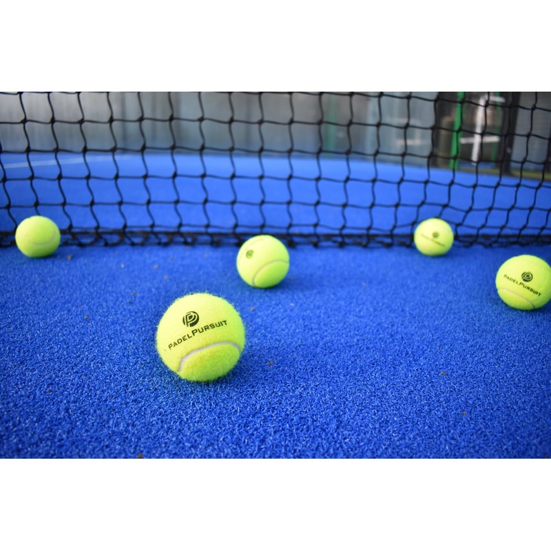 PadelPursuit Training Padel Balls for Training Games, 3 x 3