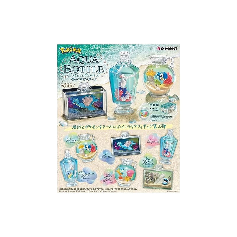 Rement Pokemon AQUA BOTTLE Collection 2 - Sparkling Seaside Memories,